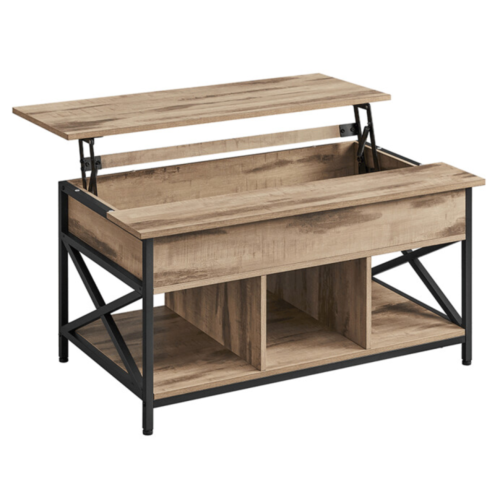 AKF-E1250 OLW1 - Konferenční stolek 100x60x48cm, mdf, dub, AKF-E1250 OLW1