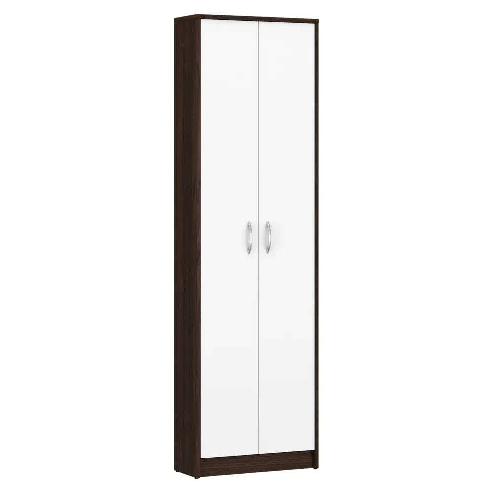 Skříň, wenge/bílá, MECKI NEW