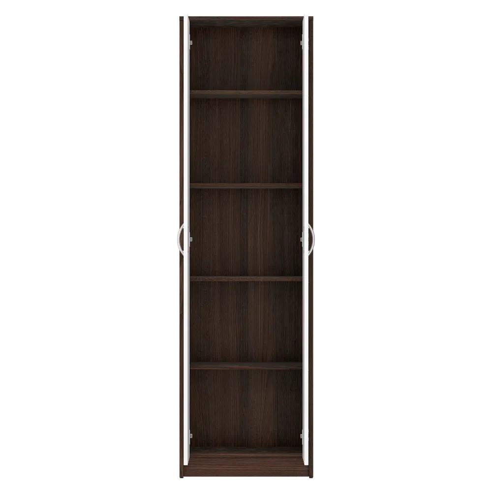 Skříň, wenge/bílá, MECKI NEW