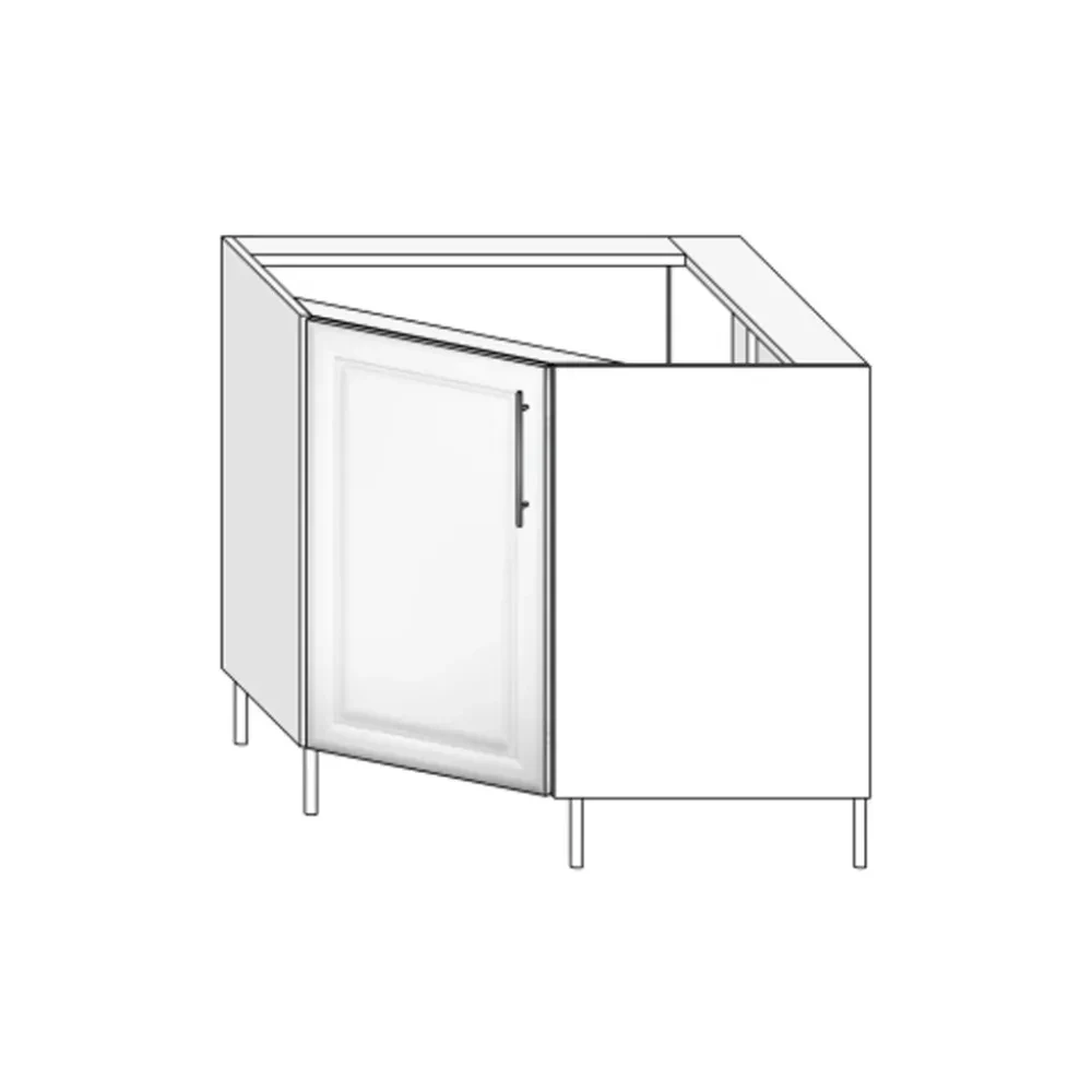 Spodní rohová skříňka SR90x90 BRAVO 8