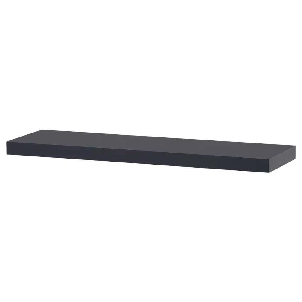 P-005 GREY2 - Polička, mdf, šedá, P-005 GREY2