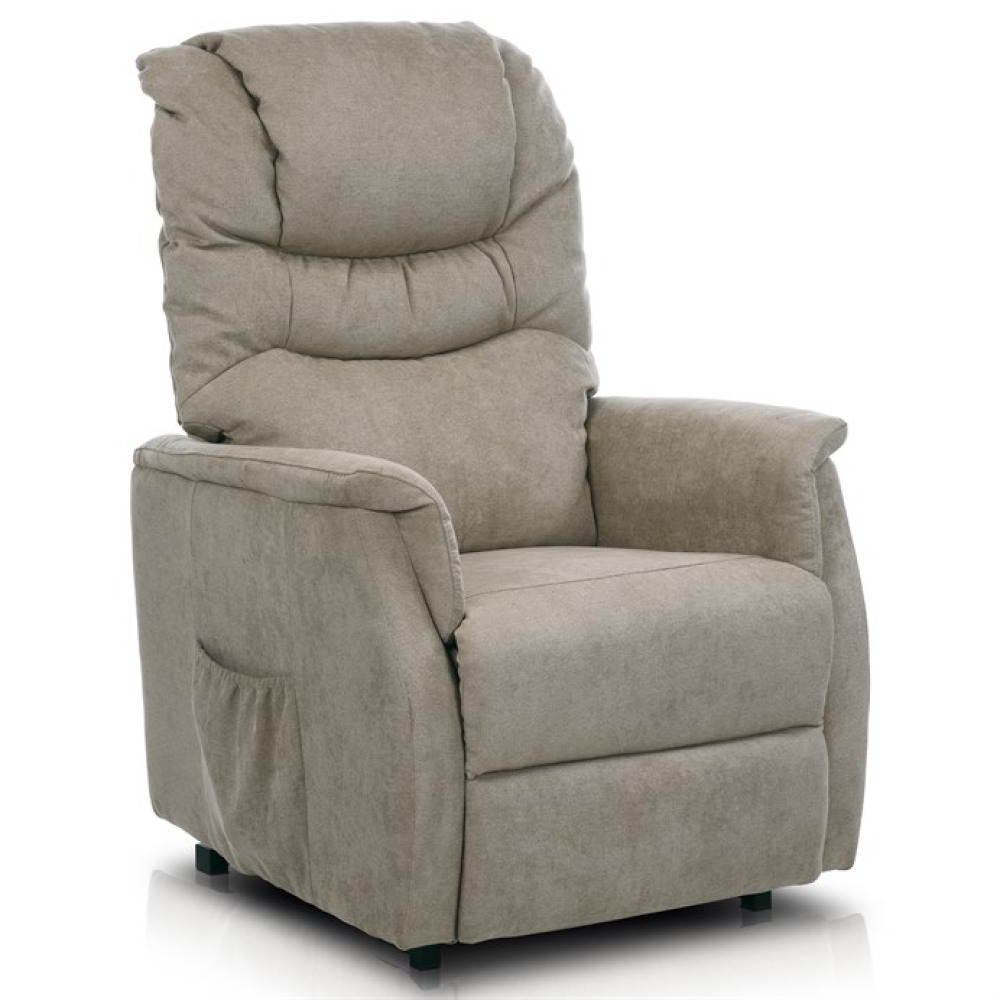 TV-1171 CAP2 - Polohovací křeslo, elektrické kabelové ovládání, béžová, látka, TV-1171 CAP2