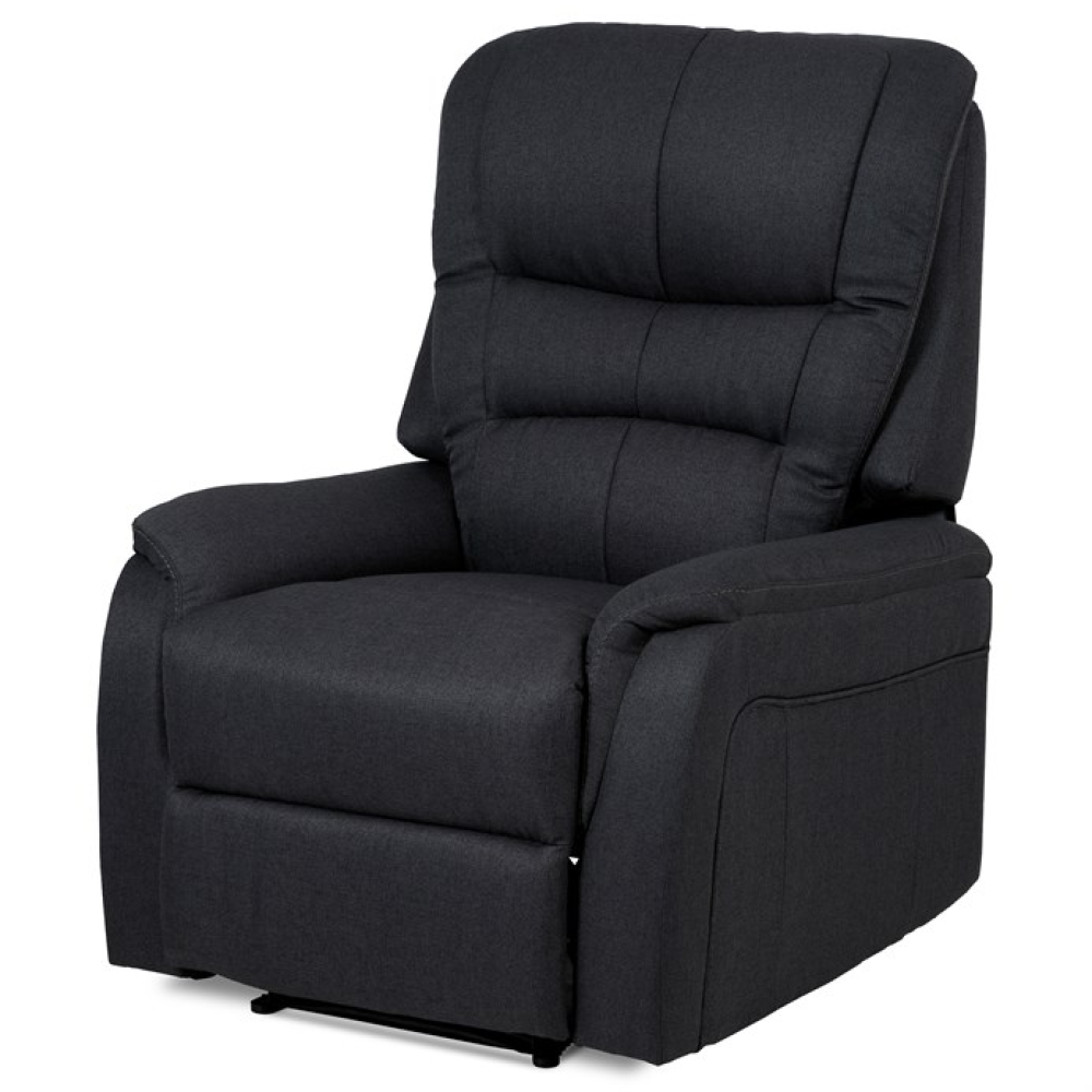 TV-5053 GREY2 - Polohovací křeslo, šedá, látka, TV-5053 GREY2