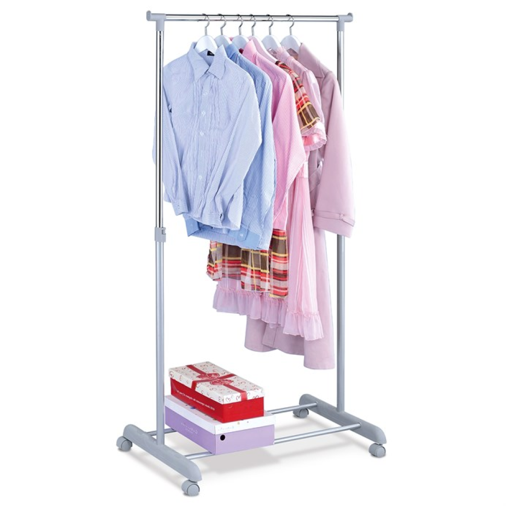 ABD-1209 GREY - Stojan na šaty, plast, šedá, ABD-1209 GREY