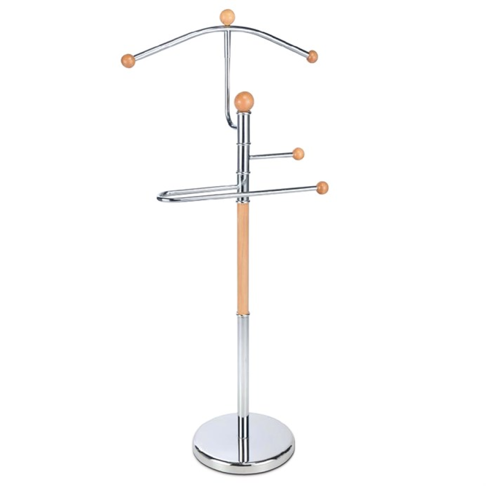 ABD-1278 CR - Němý sluha, kov, šedá, ABD-1278 CR